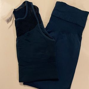 Joy-lab Blue Yoga Suit